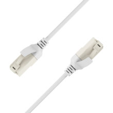 BEHPEX Branded Anti-Bacterial Slim Cat6 Patch Cord 28AWG UTP RJ45 Network Cable Bare Copper